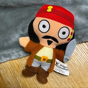Captain Jack Sparrow McDonald’s 2006 Happy Meal Plush Pirates of the Carribean